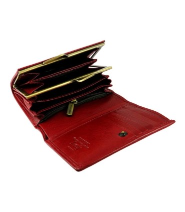 Portmonetka/portfel damski skórzany Wittchen kolekcja Italy, czerwony