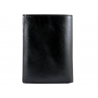 Czarny portfel męski z klipsem RFID Wittchen, kolekcja: Italy