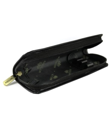 Etui na długopisy Wittchen skórzane, czarne