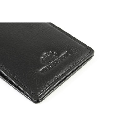 Etui na karty kredytowe Wittchen, kolekcja Italy 21-2-170, czarne