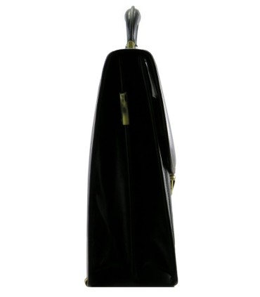 Teczka męska dwukomorowa ze skóry naturalnej Wittchen, czarna