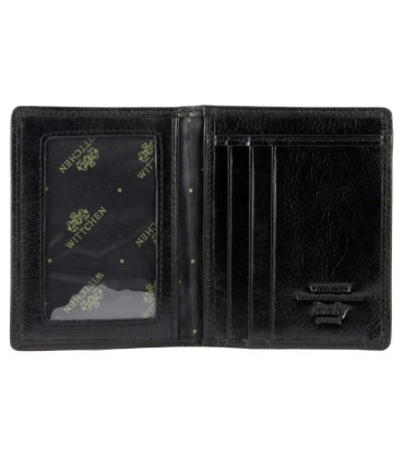 Portfel męski 3w1 DUŻY Wittchen, kolekcja Italy, czarny