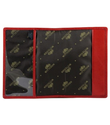 Etui na paszport Wittchen ITALY, czerwone