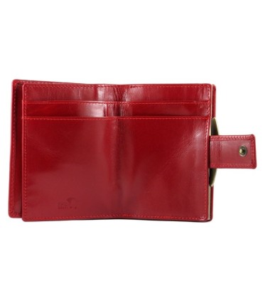 Portfel damski portmonetka RFID Wittchen kolekcja Florence BORDOWY