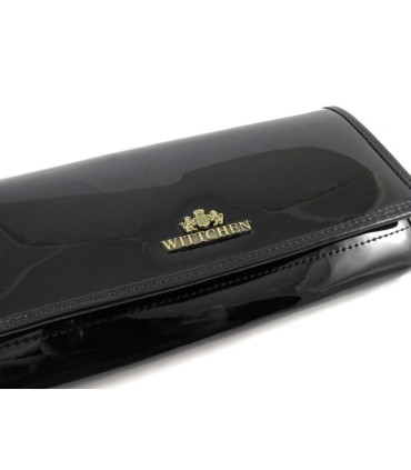 Długi portfel damski Wittchen SKÓRZANY, kolekcja Verona CZARNY