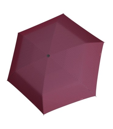 Wytrzymała PŁASKA parasolka Doppler Carbonsteel, BOROWA w paski