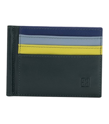 SUPER cienka banknotówka SKÓRZANA męska DuDu® ZIELONA