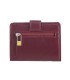 Skórzany mały portfel damski DuDu®, 534-1196 BURGUNDOWY