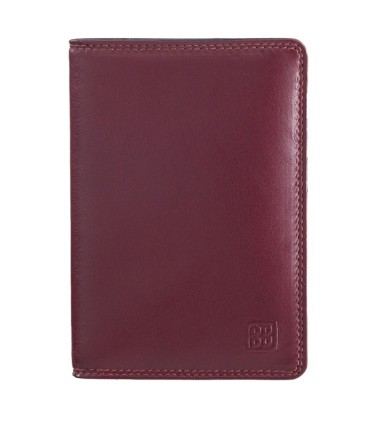 Etui na dokumenty SKÓRZANE DuDu®, 534-1508 BURGUNDOWE