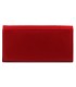 Klasyczny damski portfel SKÓRZANY RFID Valentini, CZERWONY