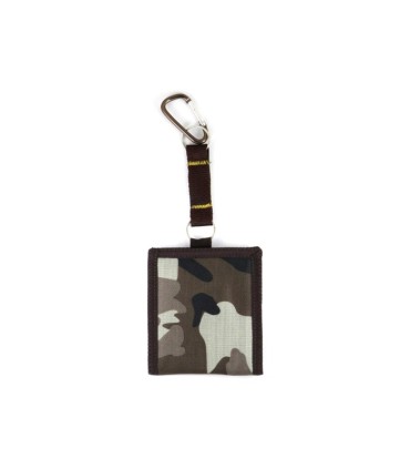 Portfel z kieszonką męski młodzieżowy + ZAWIESZKA Fubu, MORO BRĄZOWY