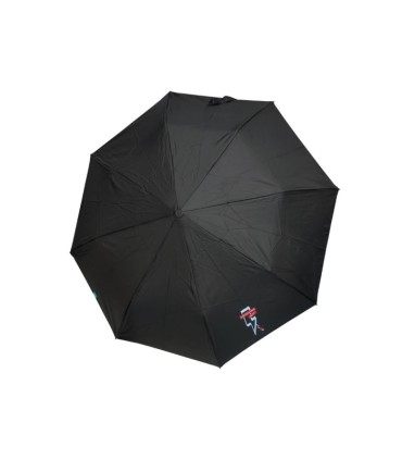 Automatyczna parasolka damska Perletti, CZARNA PIORUN