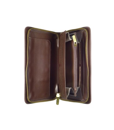 Saszetka męska skórzana Wittchen kolekcja Arizona brązowa