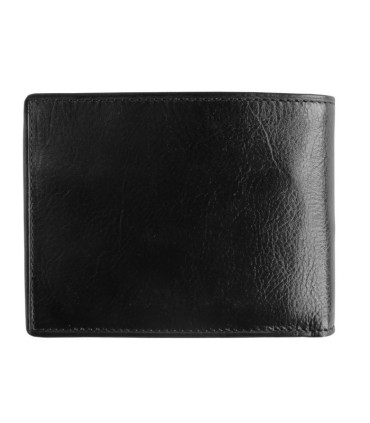 Skórzany klasyczny portfel męski Wittchen, kolekcja Italy, czarny