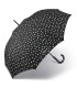 Długi czarny parasol Happy Rain zmieniający kolor