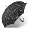 Długi czarny parasol Happy Rain zmieniający kolor