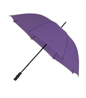 Bardzo duży, wytrzymały, lekki parasol, fioletowy