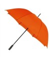 Parasol holenderski XL średnica 126 cm stelaż włókno szklane IMPLIVA, pomarańczowy