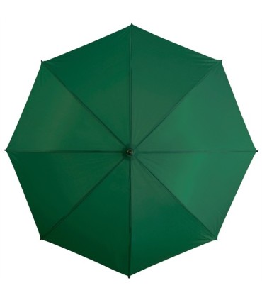 Bardzo duży, wytrzymały, lekki parasol, ciemno zielony