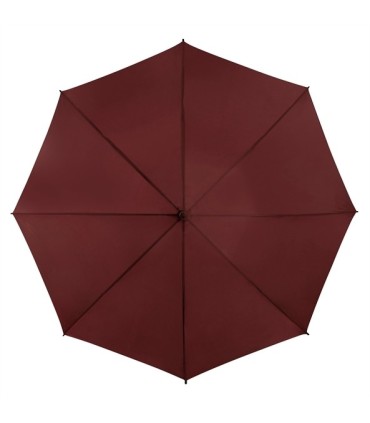 Bardzo duży, wytrzymały, lekki parasol, bordowy