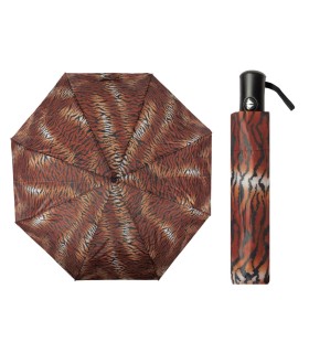 Parasolka damska, pełen automat, tygrys