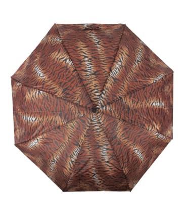 Parasolka damska, pełen automat, tygrys