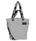 Duża torba damska na ramię Shopperka Paso szara