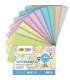 Blok wycinanka A5 Happy Color, papier kolorowy pastelowy - 10 kart