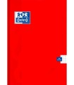 BRULION A5/96K OXFORD ESSE KRATKA Z MARGINESEM CZERWONY