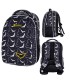 Tornister ultra lekki 650 g AstraBag. Night Bats
