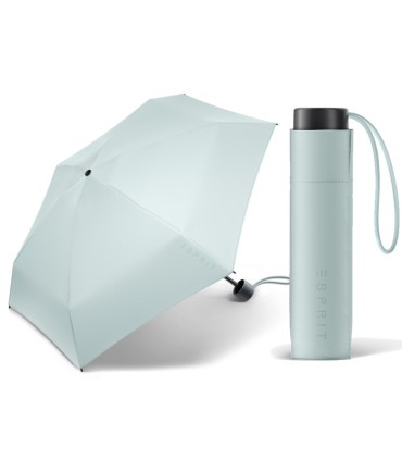 Kieszonkowa parasolka Esprit 18 cm, szarozielona