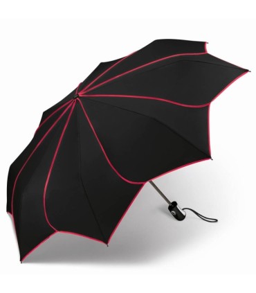 Automatyczna parasolka damska KWIAT Pierre Cardin CZARNA