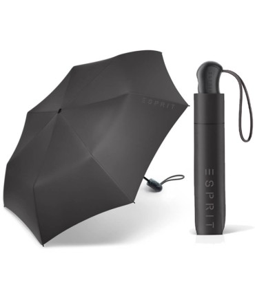 Automatyczna mocna parasolka damska Esprit, czarna