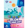 Blok techniczny Astra 10 pastelowych, kolorowych kartek A3