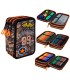 Potrójny piórnik szkolny Coolpack Jumper 3 z wyposażeniem Badges B E67023