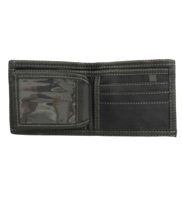 Portfel młodzieżowy sportowy JEANS czarny DH-310