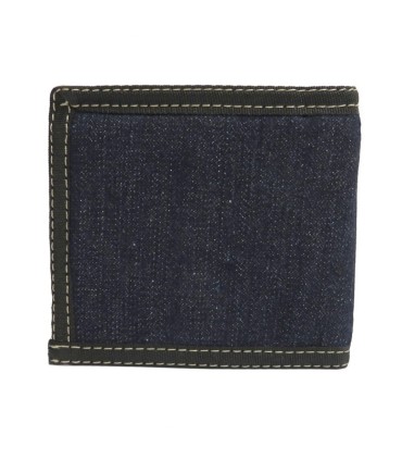 Portfel młodzieżowy sportowy JEANS ciemny granat DH-314