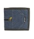 Portfel młodzieżowy sportowy JEANS granatowy DH-316