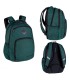 Dwukomorowy plecak szkolny CoolPack Break 30L Snow Green, E24022