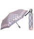 Automatyczna parasolka damska marki Parasol, szare romby