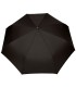 Czarna automatyczna parasolka męska z drewnianą rączką marki Parasol 