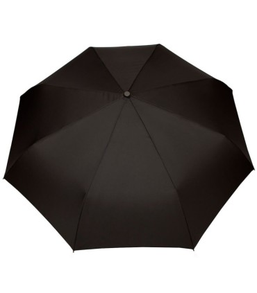 Czarna automatyczna parasolka męska z drewnianą rączką marki Parasol 