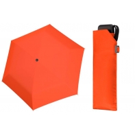  Bardzo lekka wytrzymała płaska parasolka Doppler, POMARAŃCZOWA