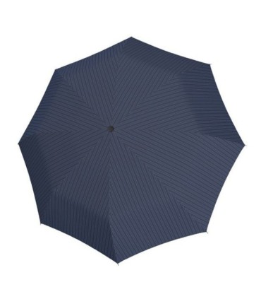 Automatyczny bardzo mocny parasol męski CARBONSTEEL Doppler, granatowe prążki