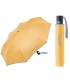 Automatyczna parasolka Benetton, żółta z lamówką