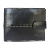 Czarny portfel Wittchen, kolekcja Florence z zabezpieczeniem RFID