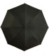 Automatyczna lekka parasolka damska czarna z czarnym stelażem