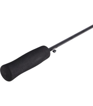 Automatyczna lekka parasolka damska czarna z czarnym stelażem