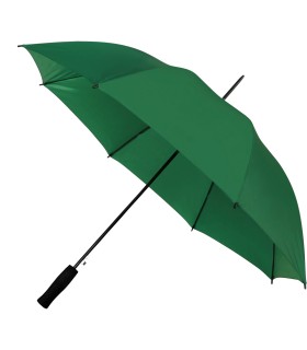 Automatyczna lekka parasolka damska ciemno zielona z czarnym stelażem