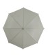 Automatyczna lekka parasolka damska jasno szara z czarnym stelażem